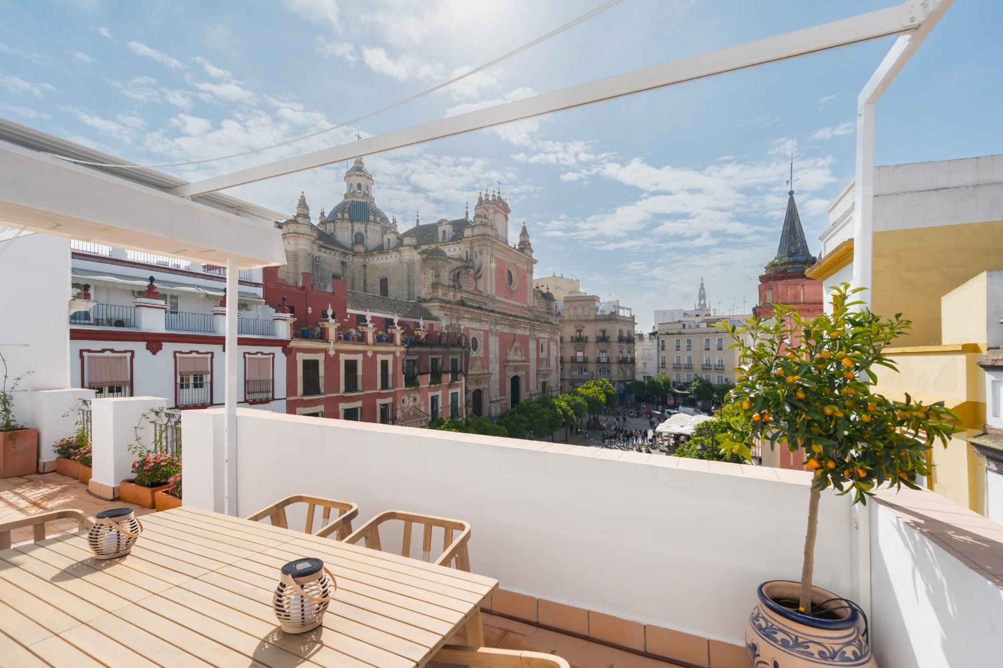 Apartamento Espectacular Atico Duplex - Terraza Plaza Del Salvador *